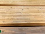 МДФ-плита, шпонированная Орехом Европейским В Сучках (рисунок паркет), 19 мм 2,8х1,033. .. - фото 1