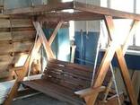 Мебель из дерева для дачи, пляжа, санатория - фото 3