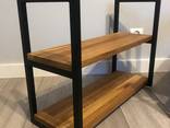 Мебель из массива дуба loft для ресторанов, кафе, офисов Стол лофт - фото 2