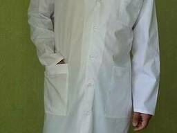 Медицинский халат мужской. Ткань батист (рубашка)