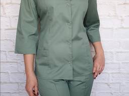 Медицинский женский костюм Олива