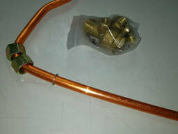 Медная трубка компрессора с гайками