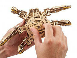 Механические 3D пазлы Ugears - Механическая модель Гексапод Исследователь