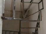 Мет. каркас лестницы, под обшивку деревом. "Броневик" Днепр. - фото 2