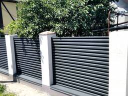 Металевий паркан жалюзі