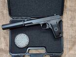 Металевий пістолет з глушником на пульках ТТ PRO Galaxy G33A Original - фото 2