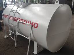 Резервуар для пального 20м3 ( дизельного палива, бензину). Металева ємність 20000л