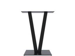 Металическая опора для стола "Серия 25 mini" с квадратным основанием 45х45