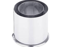 Металлические формы кольца для вырезки теста (вареников, пельменей, печенья) 2 шт. в. ..