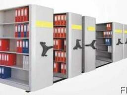 Металлические стеллажи (передвижные, стационарные). На заказ.