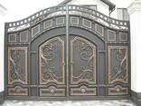 Металеві ворота в Кривому Розі - фото 10