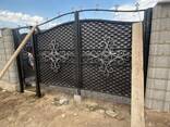 Металеві ворота в Кривому Розі - фото 17