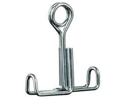 Металлический зажим Мора для кожаных и резиновых трубок (подходит для перекрытия...