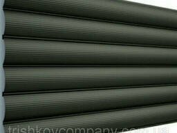 Металлосайдинг под сруб РЕ 7024 25 мк Китай 0,45 мм от. ..