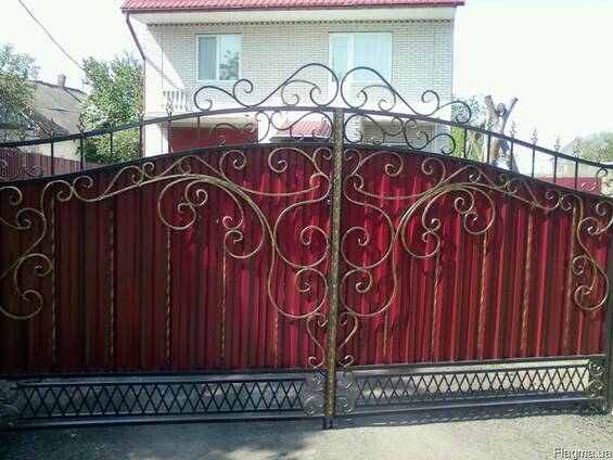 Металоконструкції Художня ковка.Металочерепиця Профнастил