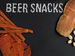 М'ясні джерки з курки та свинини|снеки|співпраця|крафтове виробництво