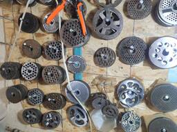 М'ясорубки мим 600,300,80: ножи , решотки, шнеки, гайки, горлов ни