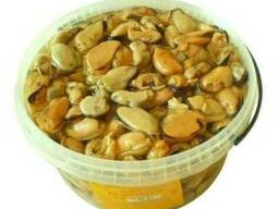 Мидии холодного копчения в масле