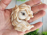 Мило ручної роботи Кінь Цариця беж - фото 1