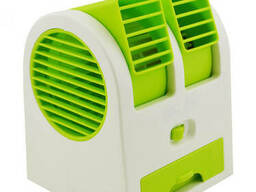 Мини-кондиционер вентилятор Mini Fan UKC HB-168 зеленый