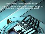 Mini Power Bank 30000mAh чотирипровідний надшвидкий зарядний пристрій чорний - фото 2