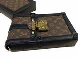 Мини сумка для телефона женская из эко кожи на цепочке Чехол Crossbody Bag сумочка на цепо - фото 13