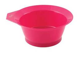 Мисочка для окрашивания волос, цвет:малиново-розовый