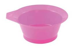 Мисочка для окрашивания волос, цвет:розовый