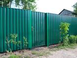 Міцний і надійний паркан з профнастилу – під ключ! - фото 3
