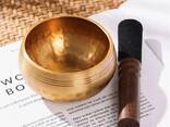 Чакра Баланс – Тибетская поющая чаша ручной работы - фото 3