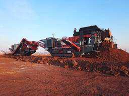 Мобільна Щокова Дробарка Boratas JAWTRACK BPJ 120