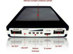 Мобільна сонячна зарядка POWER BANK SOLAR 15000ma Павер Бенк