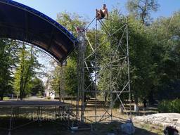 Мобільна збірно-розбірна сцена 8*10*6