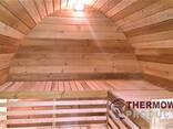 Мобильная баня 12 метров в стиле Викинг под ключ. Outdoor Sauna Viking - фото 1