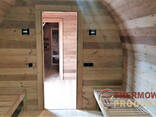 Мобильная баня 12 метров в стиле Викинг под ключ. Outdoor Sauna Viking - фото 3