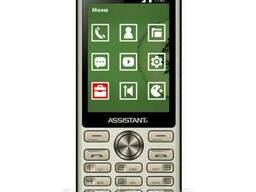 Мобильный телефон Assistant AS-204 Gold (873293012810)