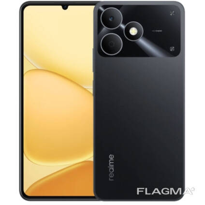Мобильный телефон realme Note 80 4/128GB Storm Black, 6,74, 6000 mAh, смартфон Гарантия