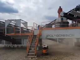 Мобільний ударний дробарно-сортувальний комплекс "Полігонмаш" Polygonmach (Туреччина)