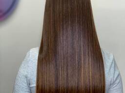 Модель на ботокс, кератин, восстановление волос