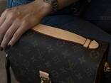 Модна крос-боді сумка жіноча Louis Vuitton Super Pochette Brown Bag TR00013 - фото 3