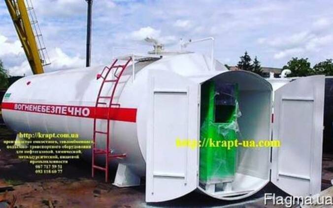 Модульная АЗС для дизельного топлива 40 м.куб