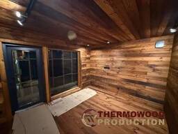 Модульно-каркасная сауна 8,0х3,5м Gartensauna-49 от производителя Thermowood Production