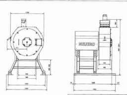 Молотковая дробилка RVO 1055 производительностью до 14 т/час