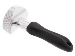 Молоток для отбивания мяса алюминиевый с силиконовой ручкой 16.5 см