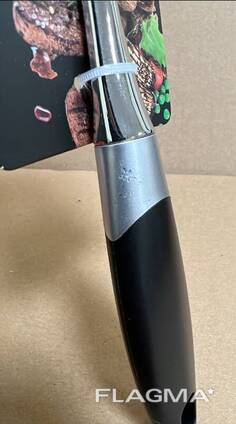 Молоток металлический двусторонний для отбивания мяса с антискользящей ручкой 21 см Уценка