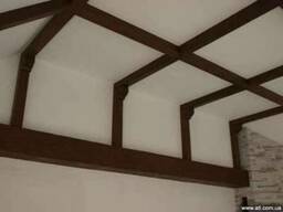 Монтаж декоративных балок