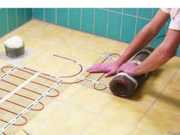 Монтаж электрического теплого пола