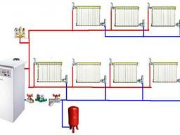 Монтаж інженерних систем опалення водопостачання каналізація вентиляція та кондиціювання