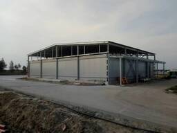 Монтаж холодильної камери з сендвіч панелей для м'яса