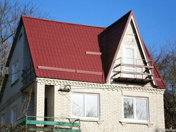 Цена за покрытие крыши рубероидом